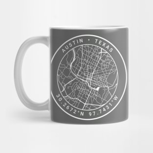 Austin Map Mug